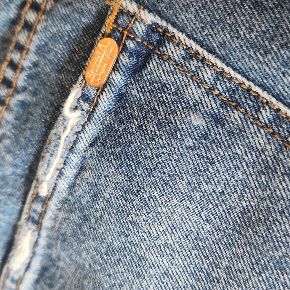 Special A Distressed Blue Jeans - Picture 3 of 6